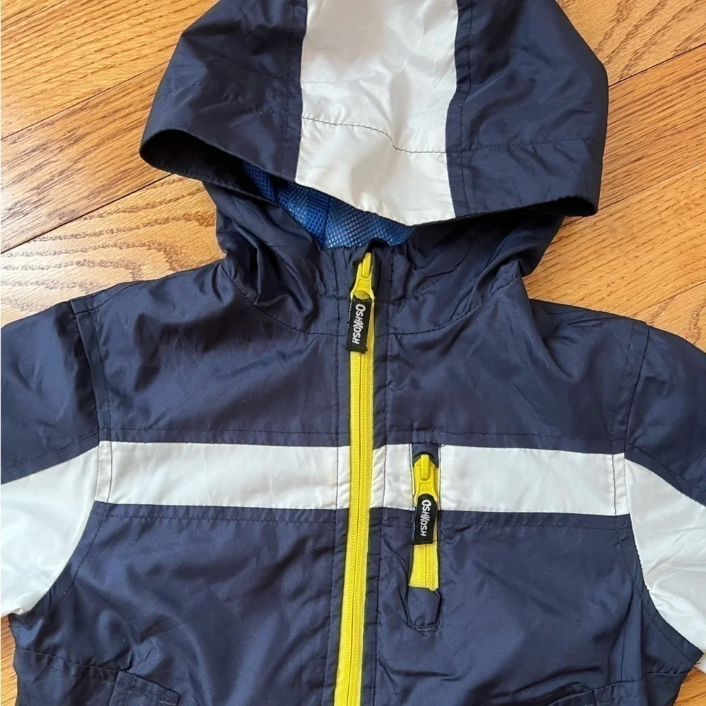 OshKosh B’Gosh Blue Boys Wind Breaker Size 24 Months
